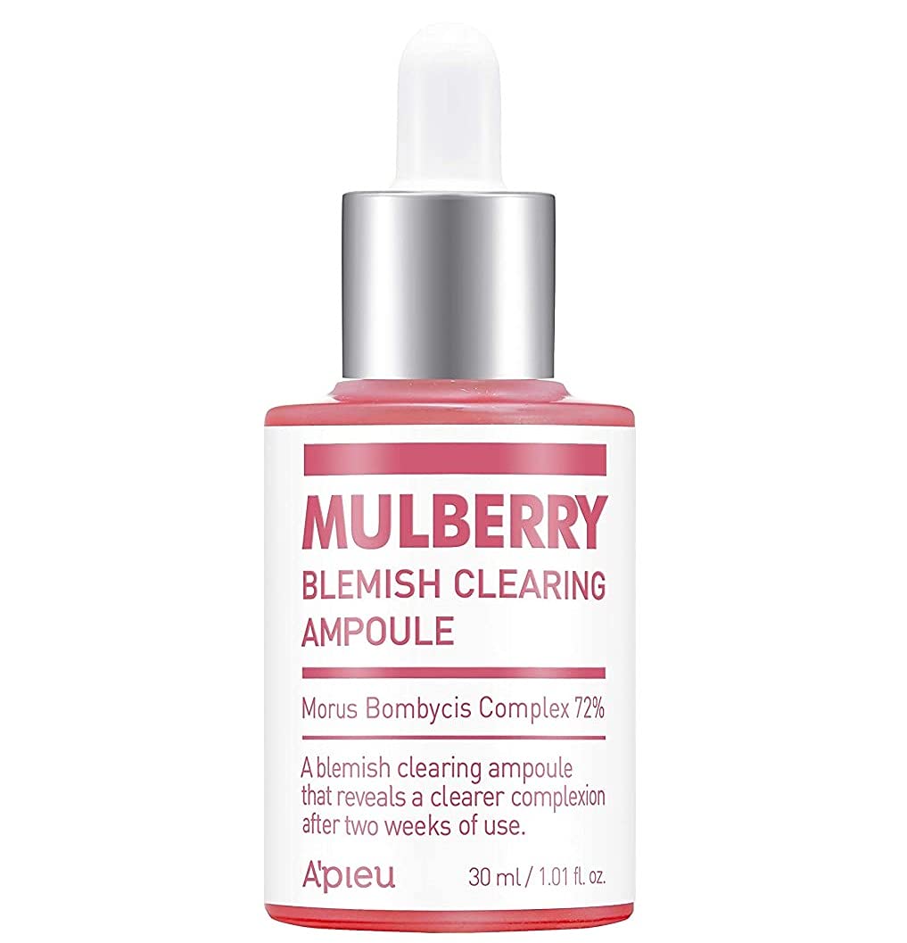 A'PIEU Leke Görünümünü Hafifletmeye Yardımcı Dut Özlü Ampul A'pıeu Mulberry Blemish Clearing Ampoule 30ml