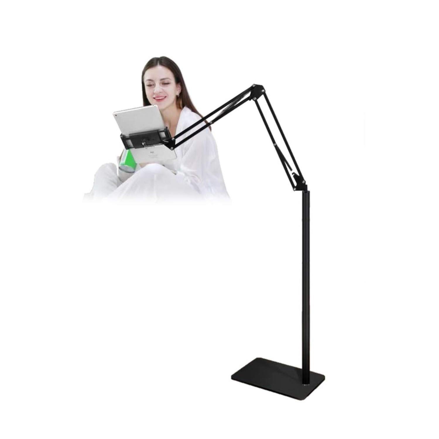 Hobimtek HT-47 Metal Cep Telefonu ve Tablet Standı Döner Başlıklı Dirsekli