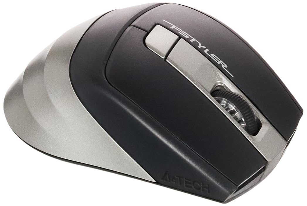 A4tech FB35 Fstyler Bluetooth+2.4Ghz Nano Optik 2000Dpi Gri Kablosuz Mouse