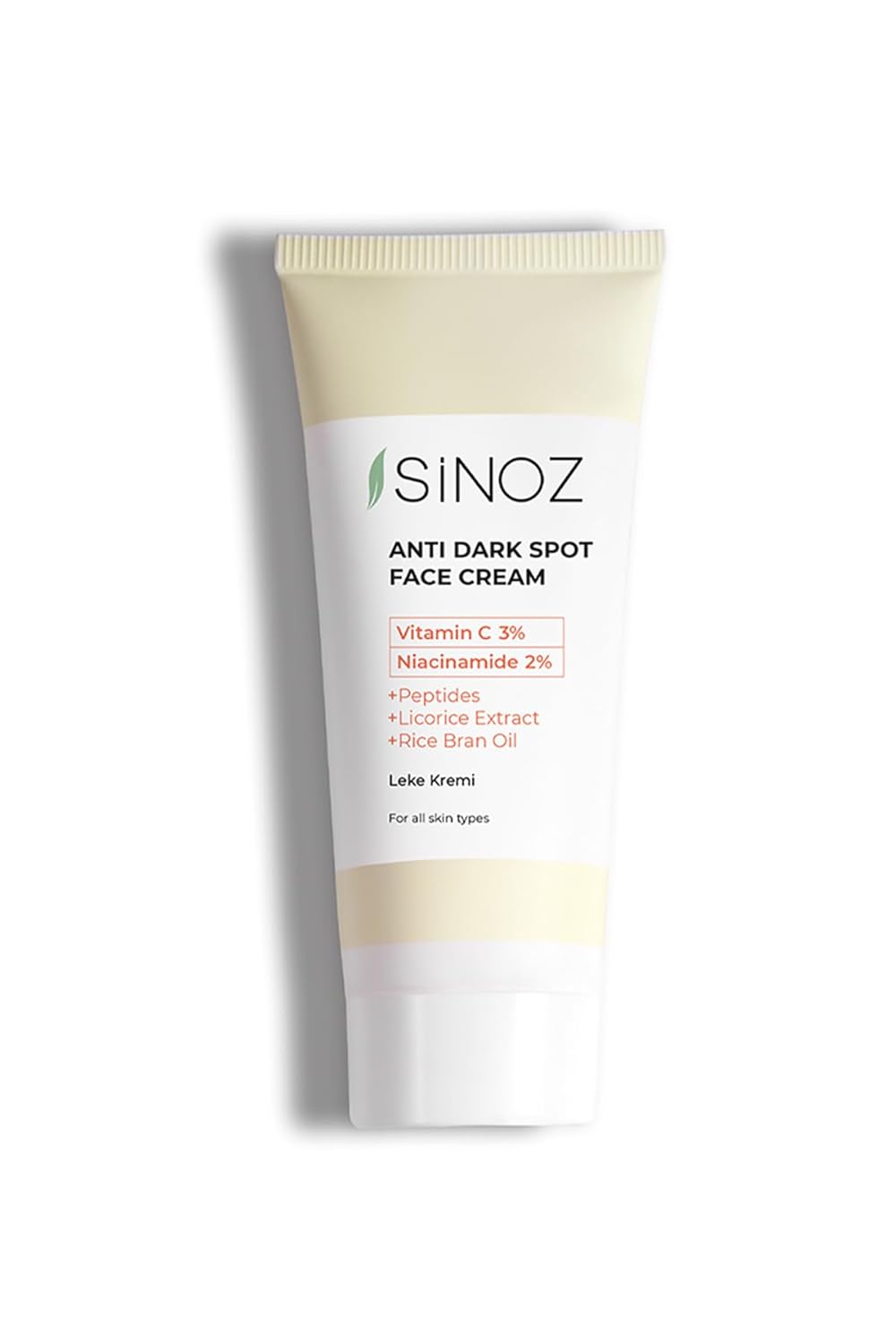 Sinoz Leke Kremi (VİTAMİN C 3% NİACİNAMİDE 2%) 40 ml