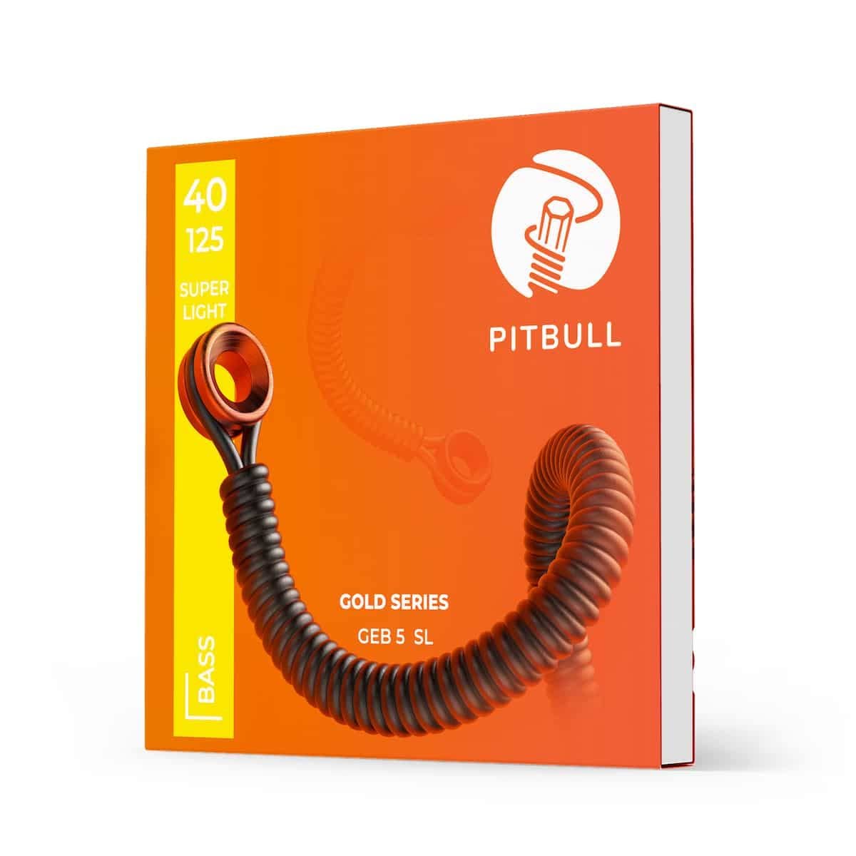 Pitbull Strings Gold Series GEB-5 SL Super Light Takım Tel 5 Telli Bas Gitar Teli 040-125