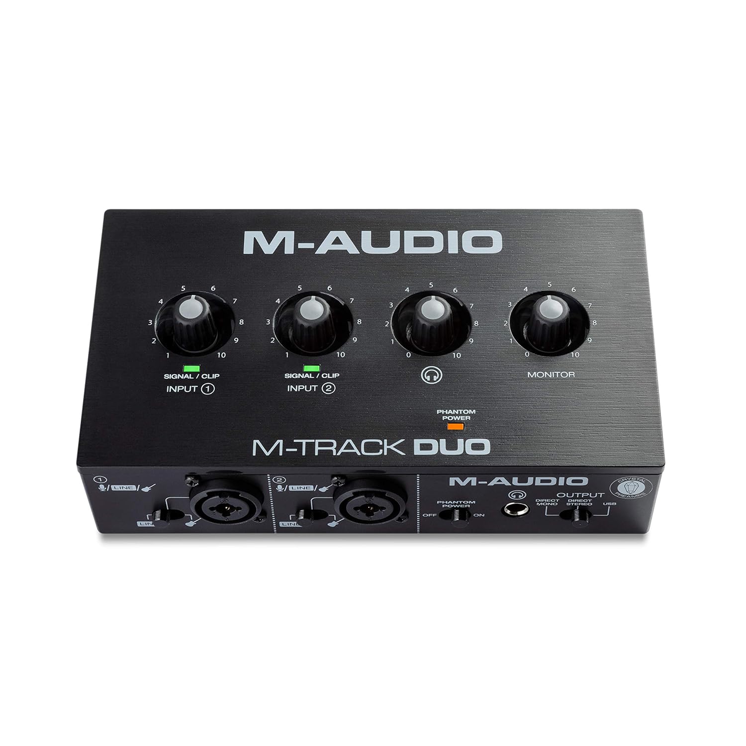 M-Audio M-Track Duo Usb Audio Interface Kayıt, Stream ve Podcast için Ses Arabirimi