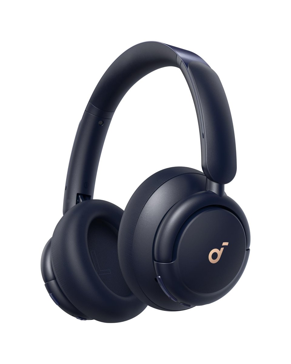 Anker Soundcore Q30 Kulak Üstü Bluetooth Kulaklık, Hibrit Aktif Gürültü Engelleme, Yüksek Çözünürlüklü Ses, 40 Saat Pil Ömrü, Mavi - A3028