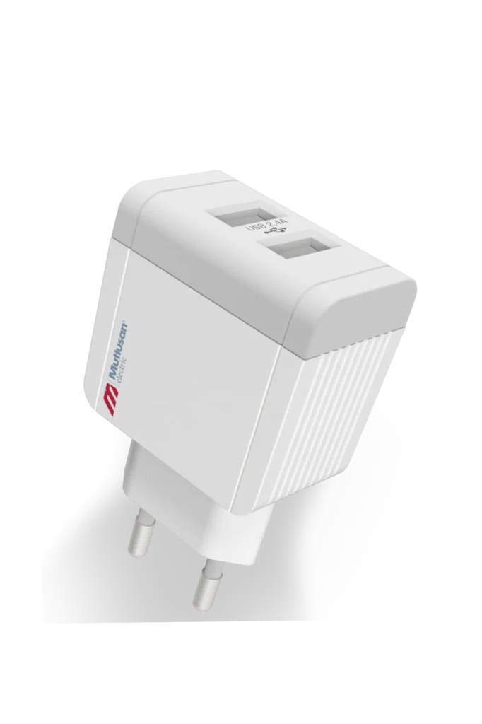 Mutlusan 2,4A 5V 2 USB Li Hızlı Şarj Edebilen Şarj Adaptörü