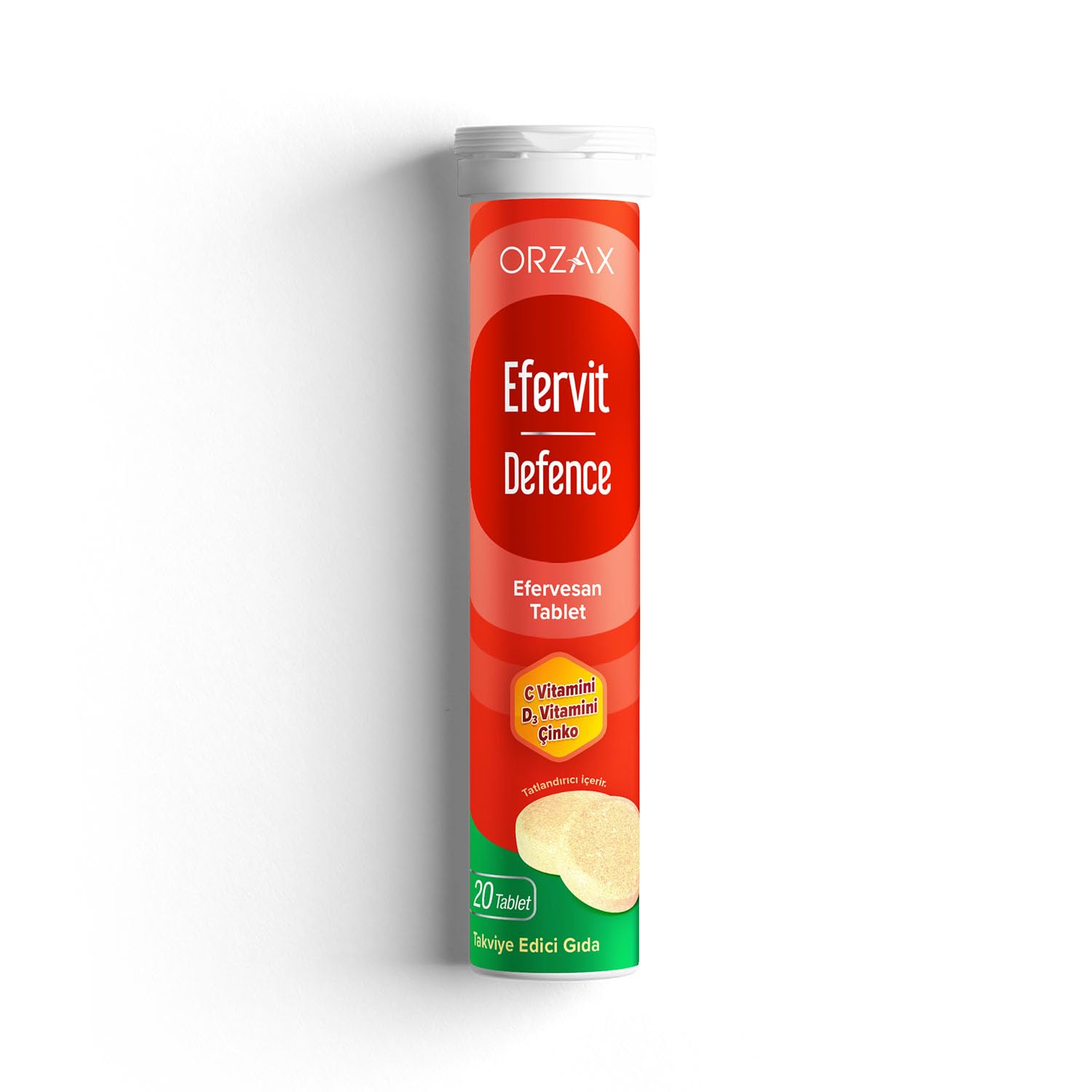 Orzax Efervit Defence 20 Efervesan Tablet