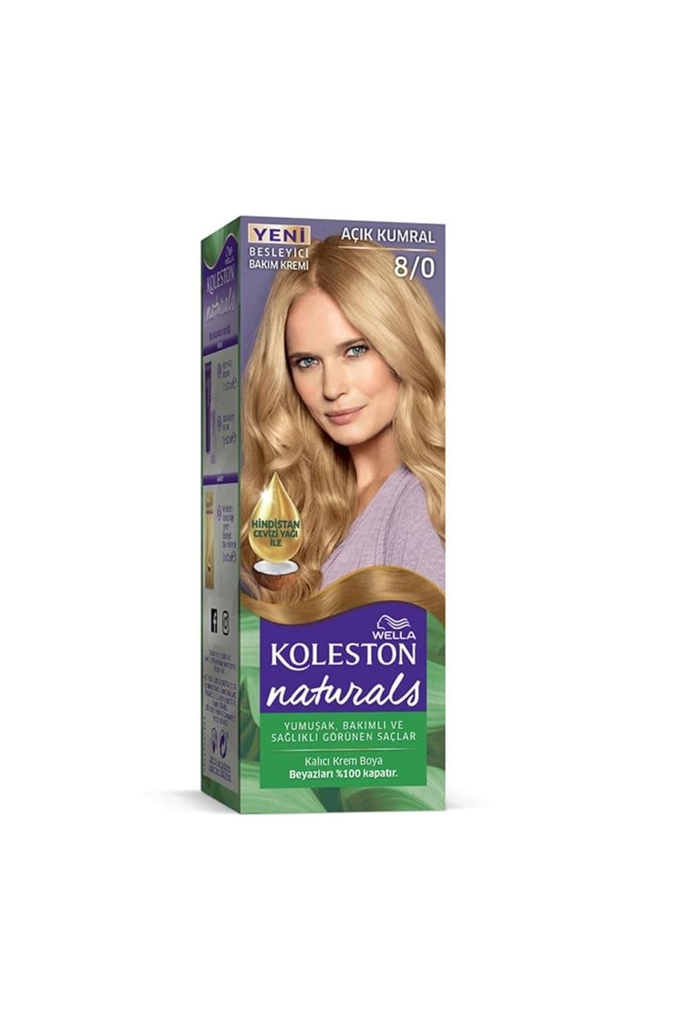 Koleston Naturals Maxi 8-0 Açık Kumral Saç Boyası