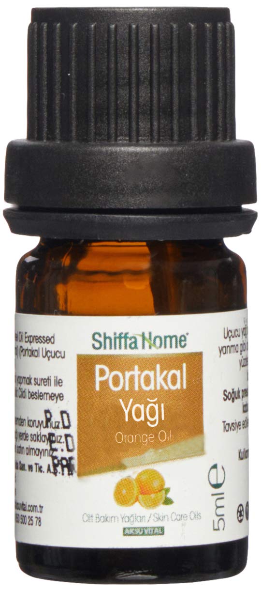 Shiffa Home Portakal Yağı 5 Ml | Oleum Citrus Sinensis Saf Uçucu Yağ | C Vitamini, P, B, E Vitaminleri ve Mineral Zengini | Doğal Cilt Bakımı, Nemlendirici ve Besleyici