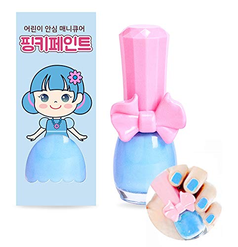 Pinky Cosmetic I'm Pinky Kids Nail Paint Sky Cloud Çocuklar İçin Soyulabilir Oje