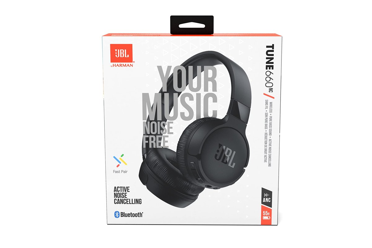 JBL Tune 660 BT NC Wireless Kulaklık, OE, Siyah