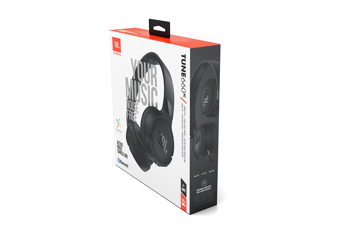 JBL Tune 660 BT NC Wireless Kulaklık, OE, Siyah
