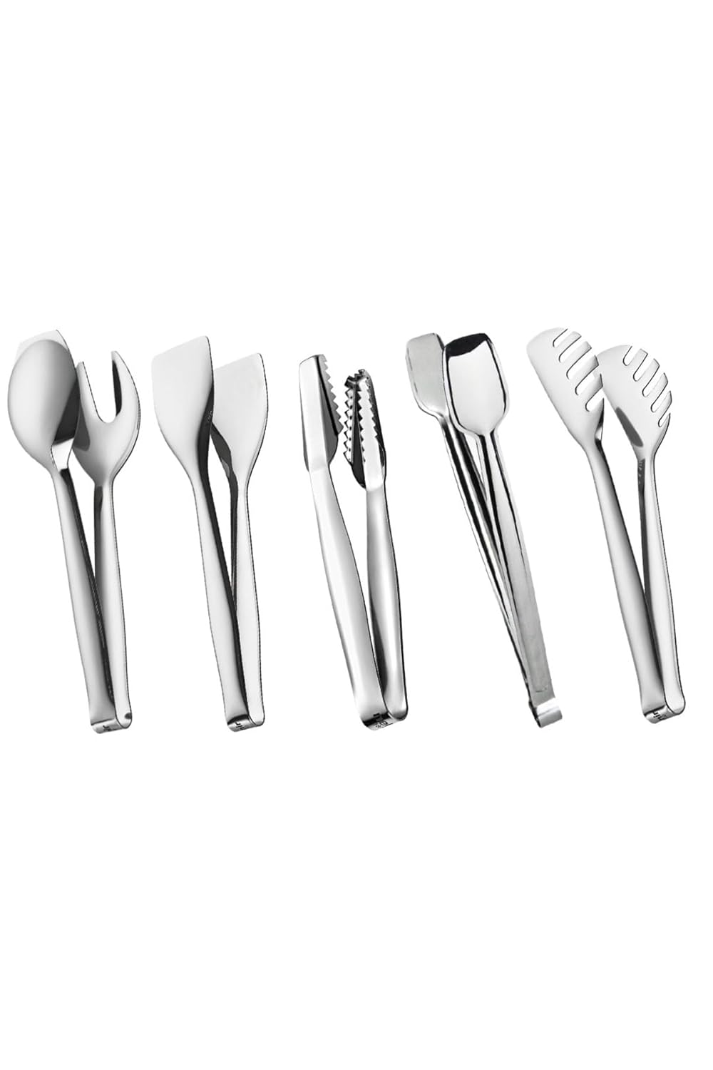 Nehir Nehir 5 Parça Paslanmaz Çelik Maşa Takımı