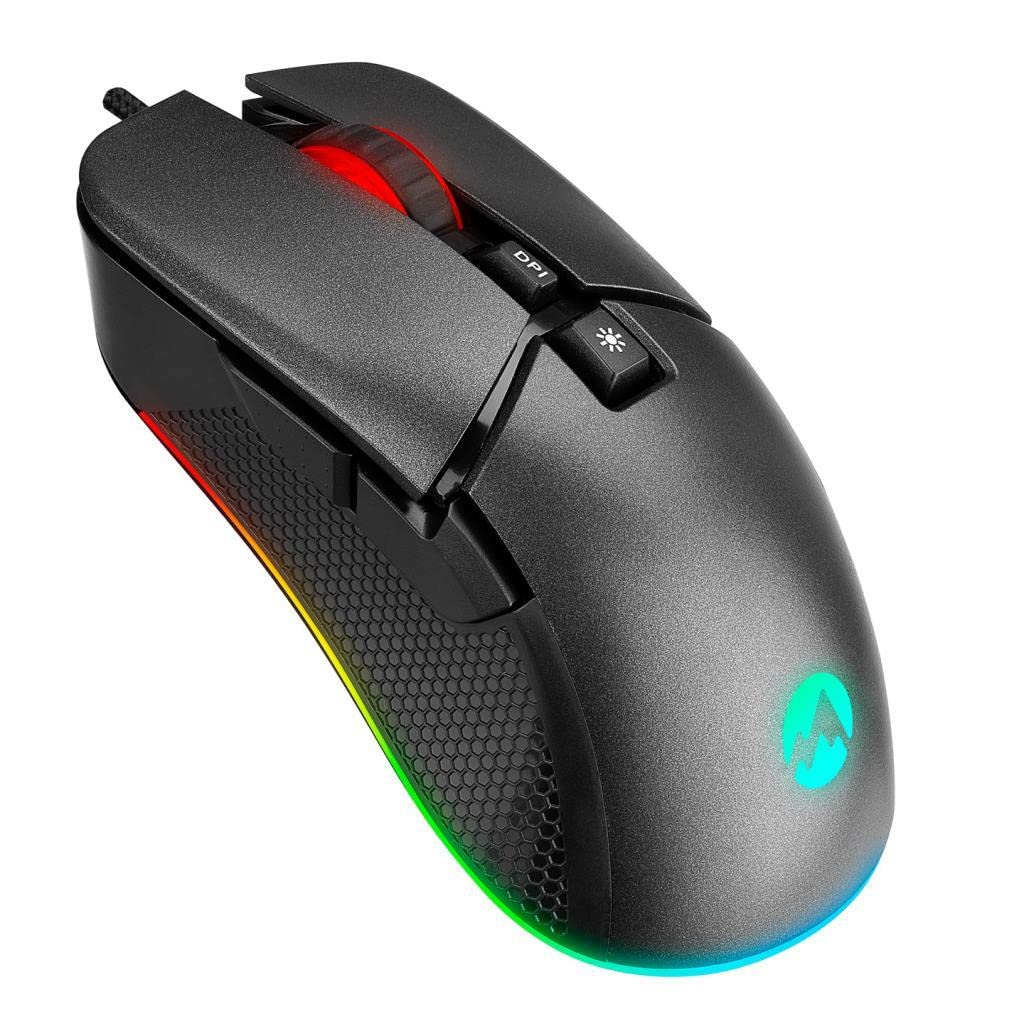 Rampage Everest SM-G05 X-RACER 7D RGB 6400Dpi Optik Gaming Oyuncu Mouse