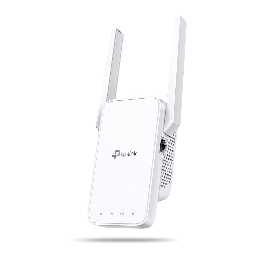 TP-Link RE315 AC1200 Mbps Wi-Fi Güçlendirici - 2 Harici Anten, 1 Ethernet Bağlantı Noktası, Hotspot ve Access Point Modu, Tüm Yönlendiriciler ile Uyumlu, Wi-Fi 5 Menzil Genişletici