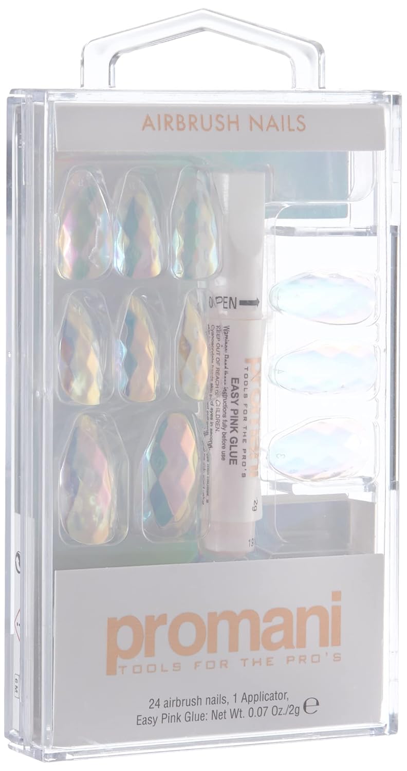 Promani Şeffaf Kristal Takma Tırnak Kiti PR-5672