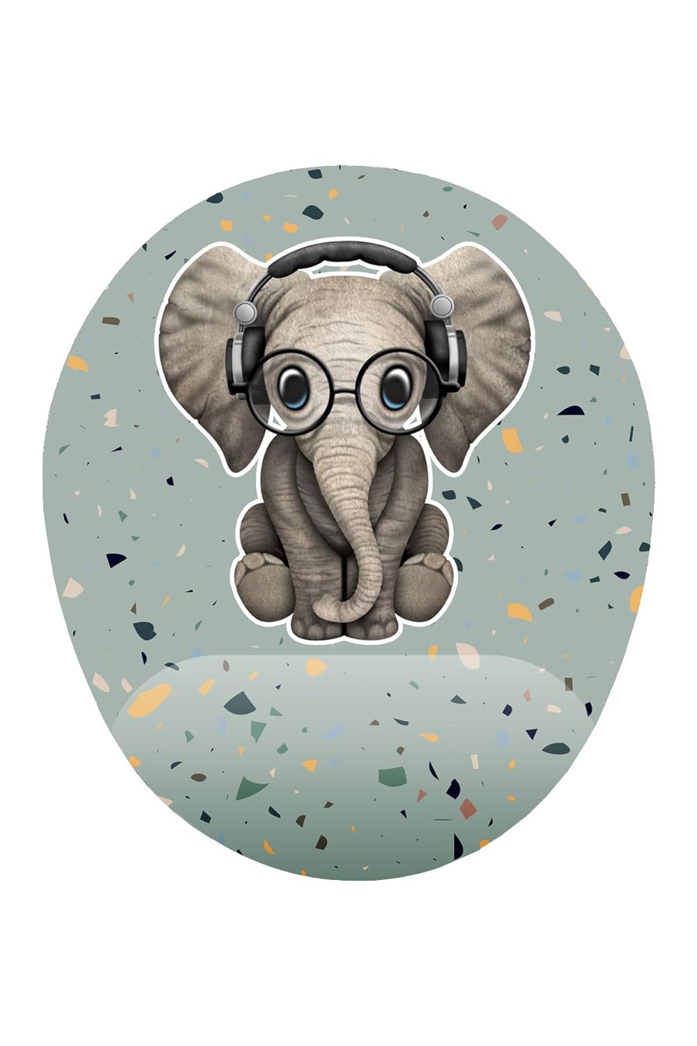 iyi fikirler Minik Sevimli Fil Bilek Destekli Mouse Pad