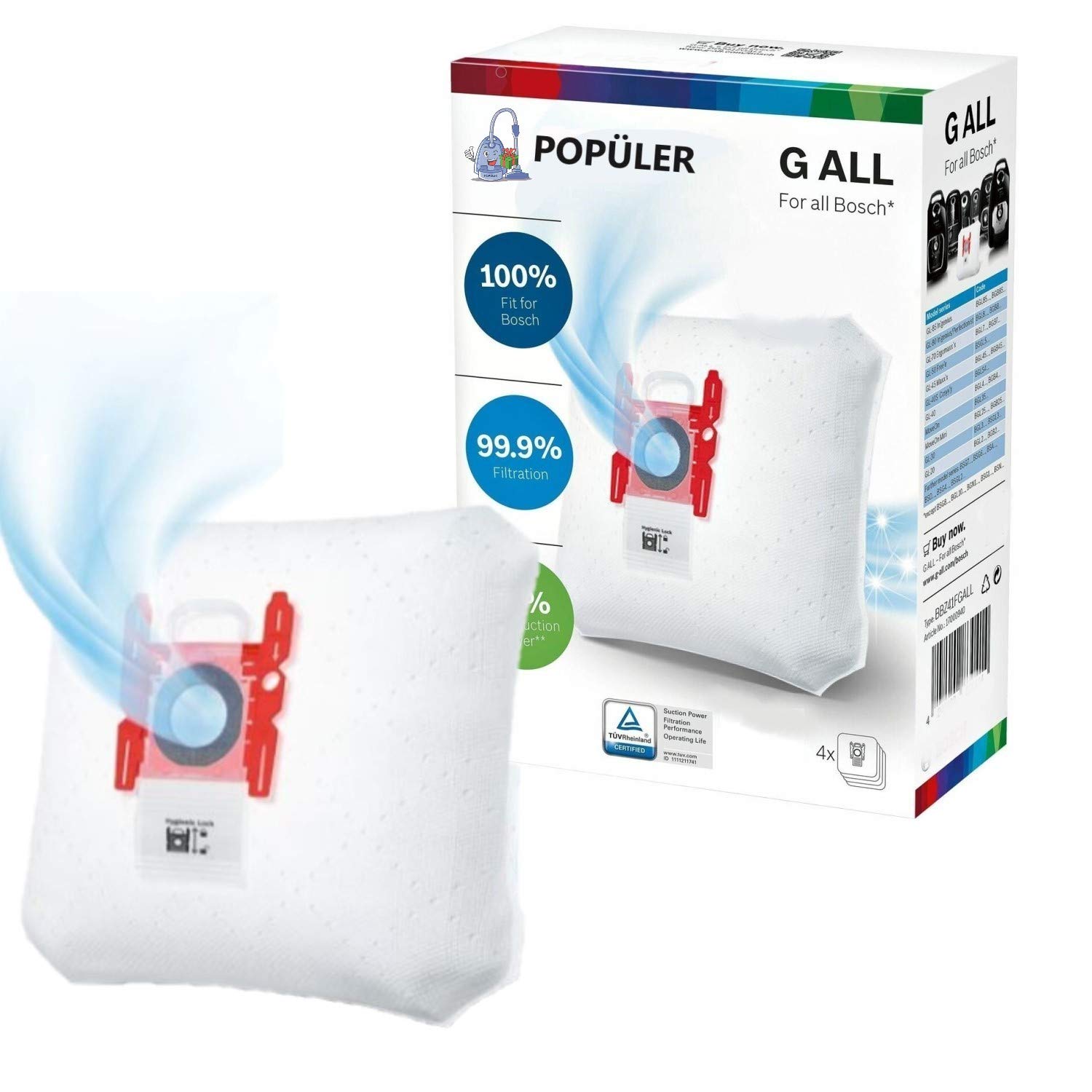 Popüler Bosch Uyumlu G-All Toz Torbası