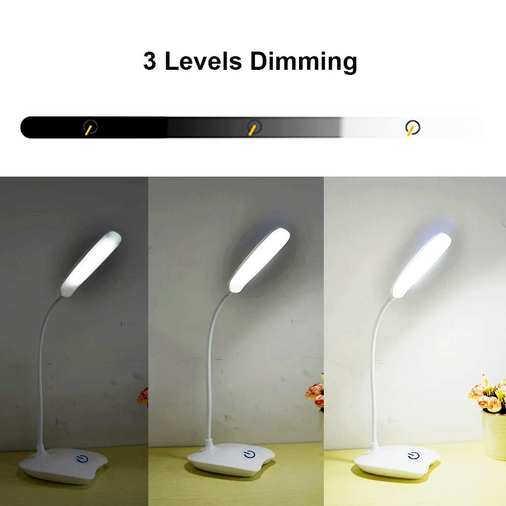 Dekoratif Dokunmatik Eye Şarjlı 36cm LED Masa Lambası