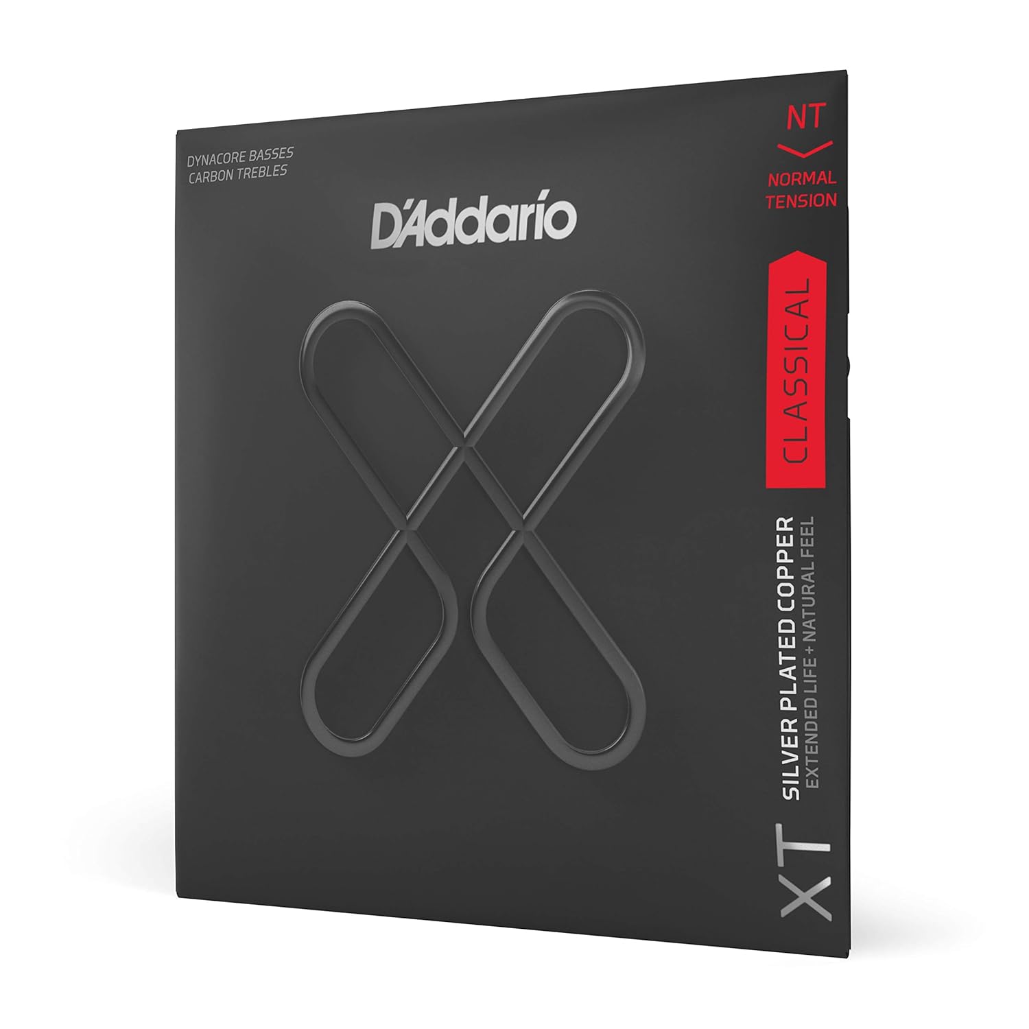 D'Addario XTC45FF, XT Classical Dynacore karbon tel, normal gerilim