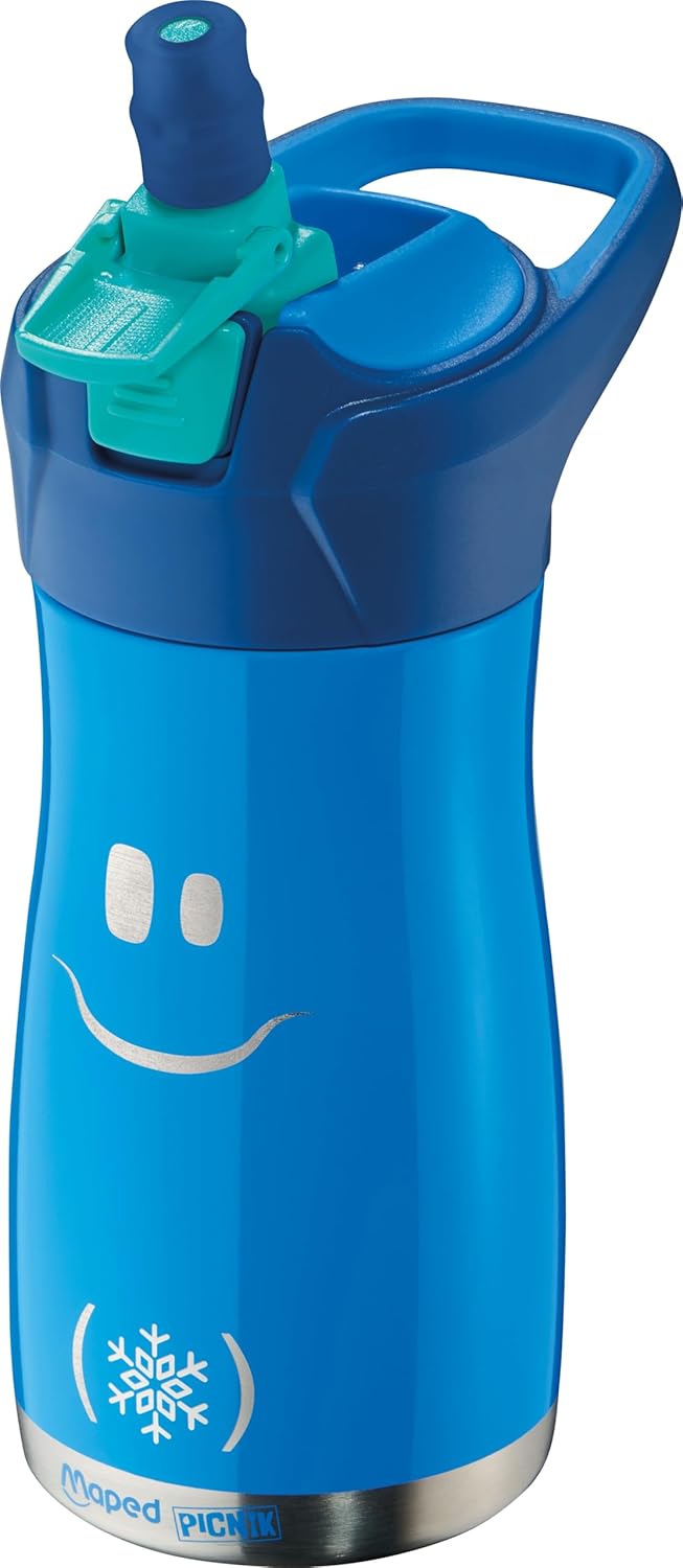 Maped 871303 Çelik Matara Mavi 580 Ml
