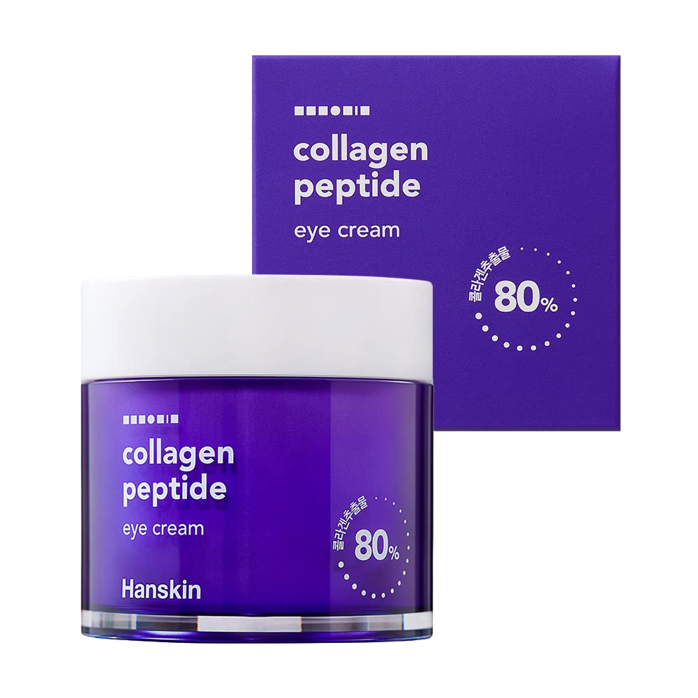 Hanskin Collagen Peptide Eye Cream-Göz Kremi%80 Kolajen ve 20 çeşit Peptit/Yaşlanma Karşıtı 80ml