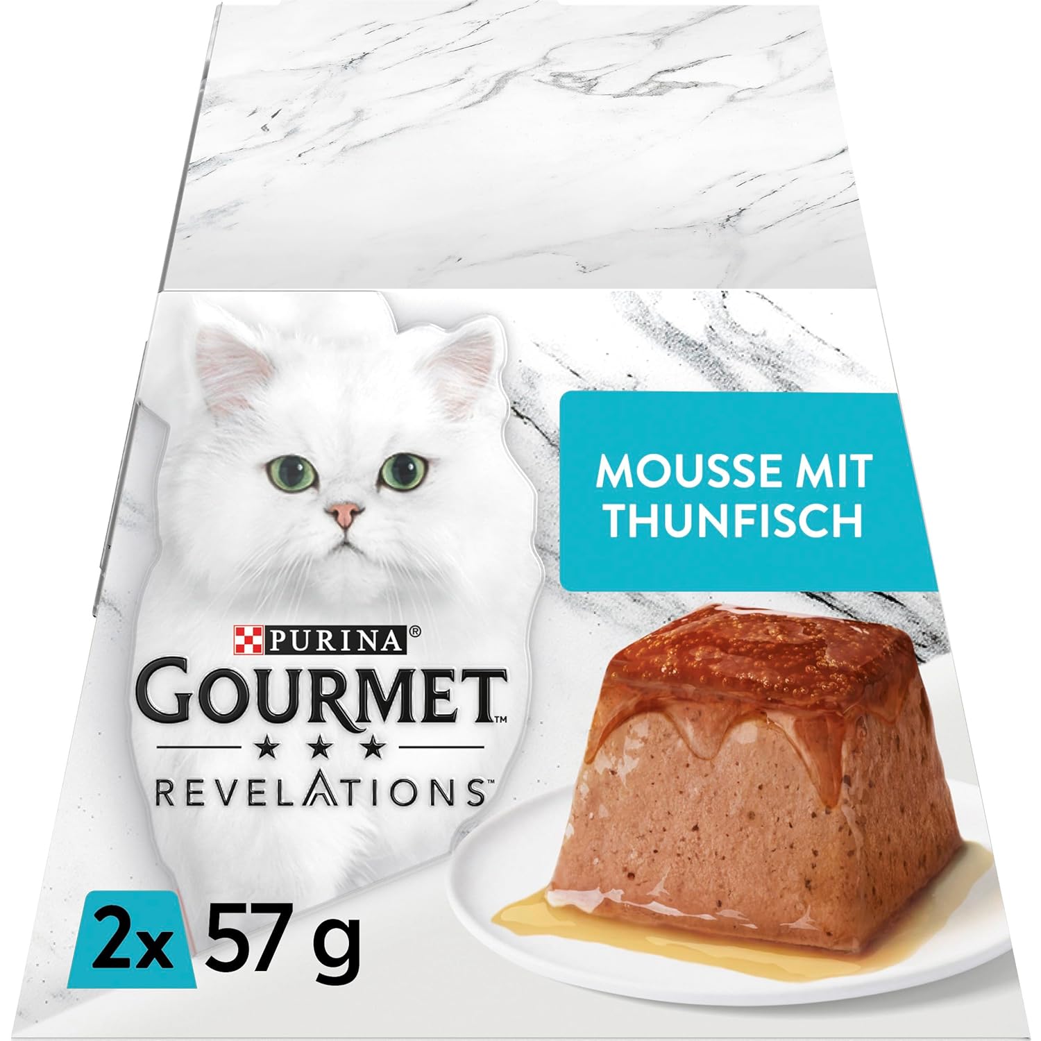 Gourmet Revelations Ton Balıklı Kedi Maması, 2x57g
