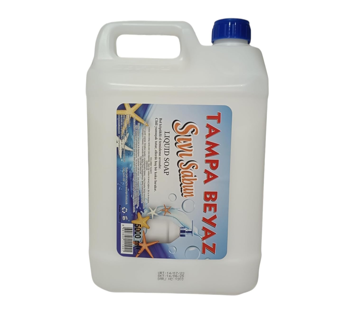 Tampa Sıvı Sabun 5 kg Beyaz