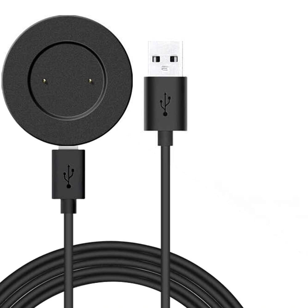 Coverzone Huawei Watch Gt2 46 mm İle Uyumlu Akıllı Saat USB Sarj Adaptörü ve Şarj Kablosu