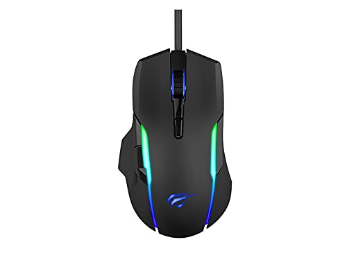 Havit Gamenote MS1012A Kablolu RGB Gaming Mouse - Siyah