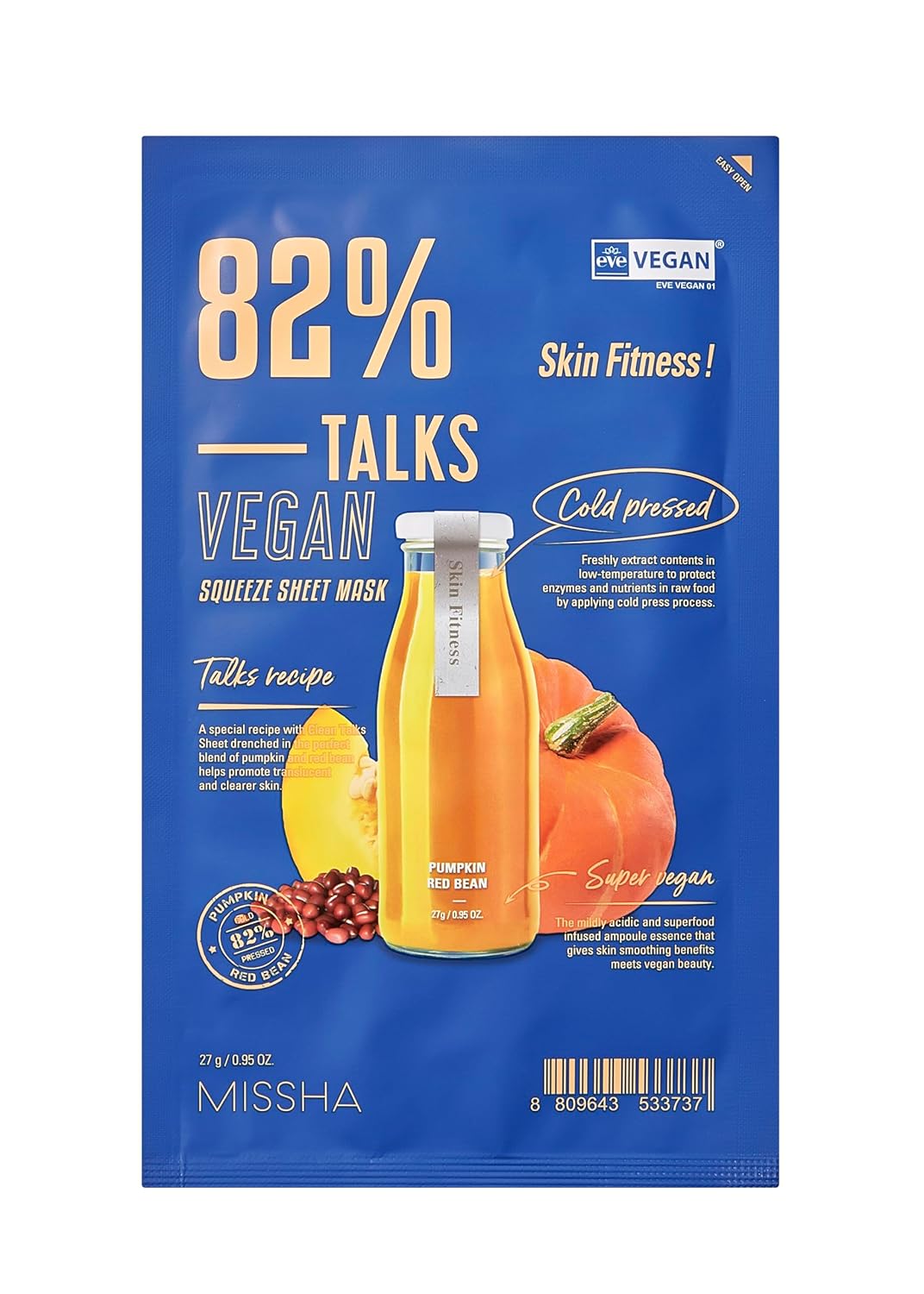 MISSHA Talks Vegan Cilt Yenileyici Yaprak Maske 25ml