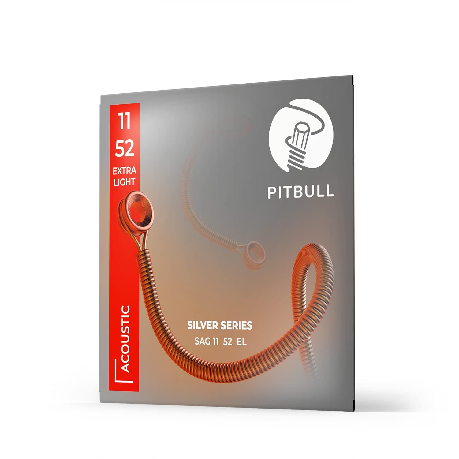 Pitbull Silver Akustik Gitar Teli SAG L 11-52 Light