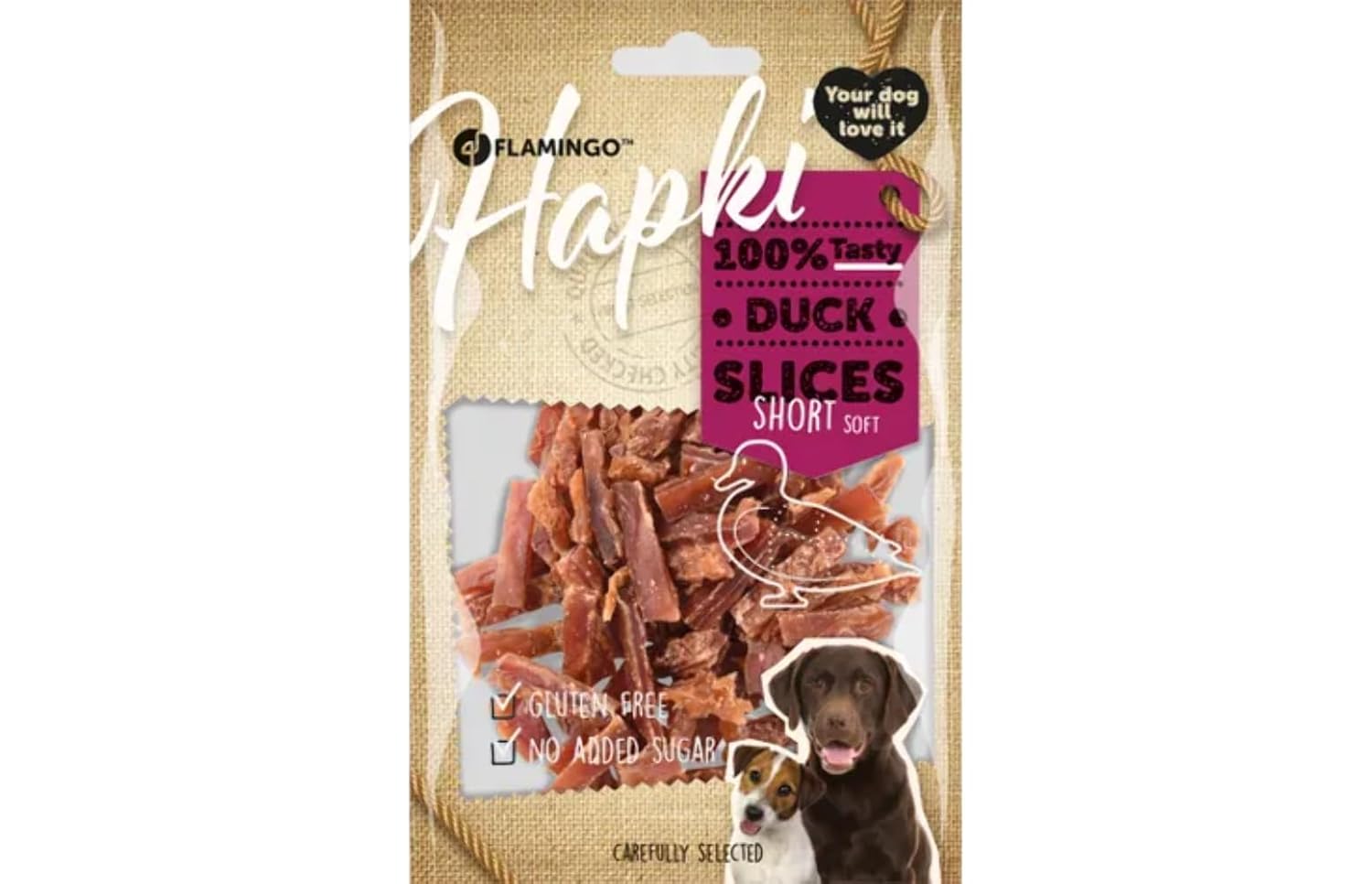 FLAMINGO ATIŞTIRMALIK Hapki Duck Slice Short 85Gr