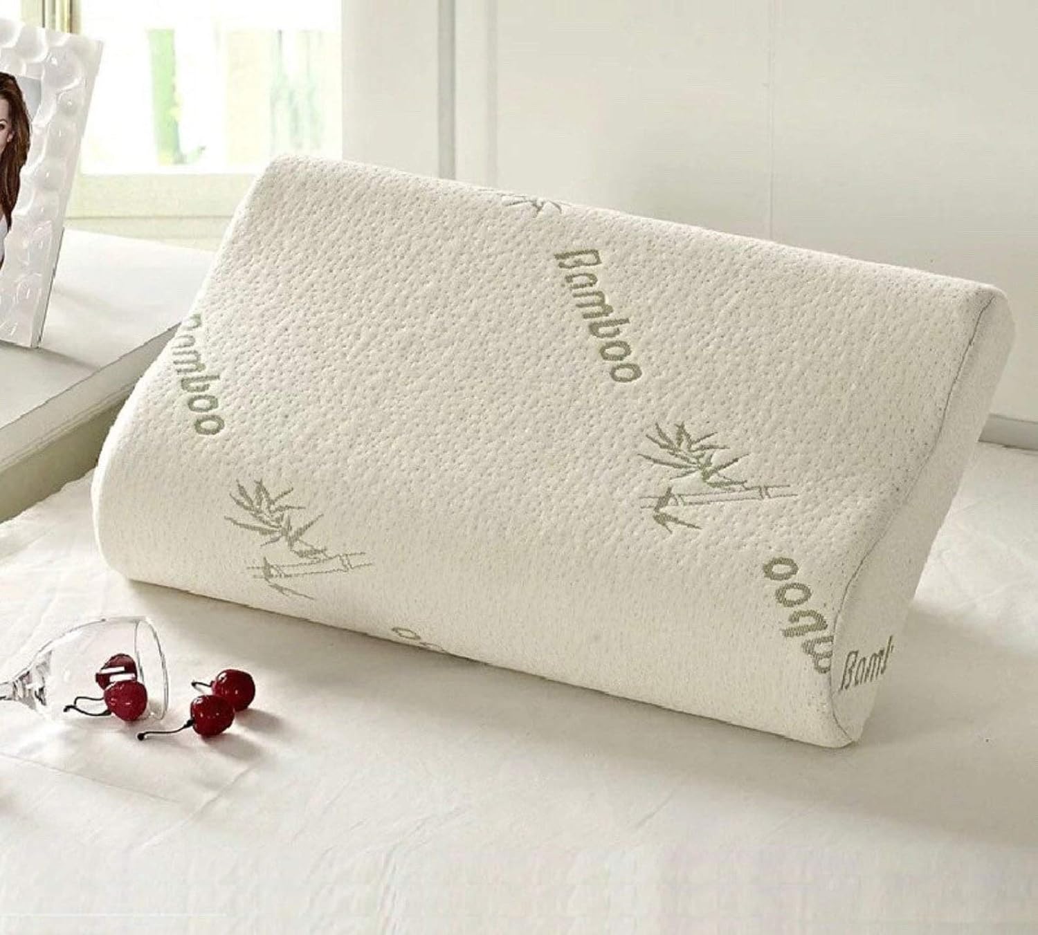 Visco Planet Visco Yastık Bambu Kılıflı Ortopedik Yastık Boyun Yastığı