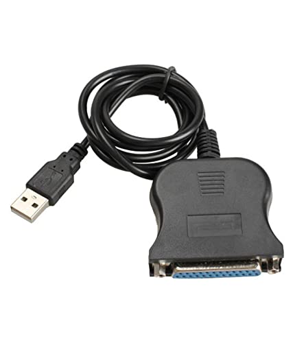 Alfais 4562 USB Lpt Paralel Yazıcı Printer Çevirici Dönüştürücü Adaptör Kablosu