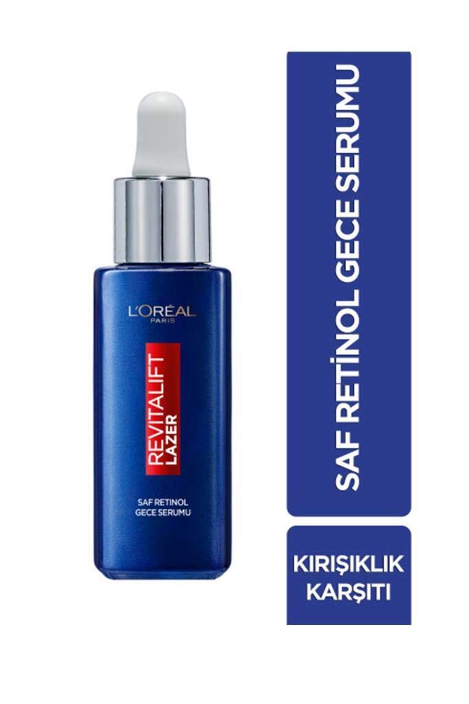 L'Oreal Paris Revitalift Lazer Saf Retinol Gece Serumu 1 Paket (1 x 30 ml)