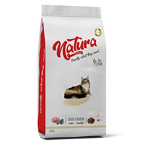 Naturapetfood Natura Yetişkin Tavuk Yaban Mersinli Kolay Sindirlebilir Kedi Maması 2,25 Kg