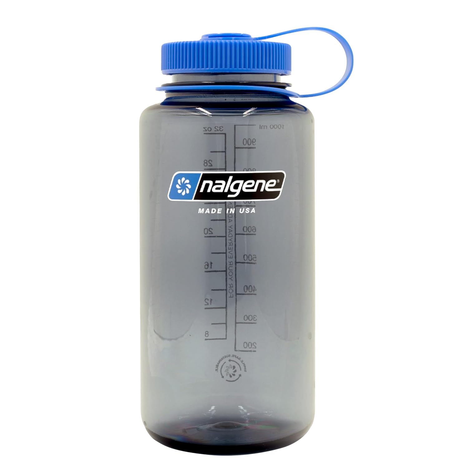 Nalgene WH Sustain içecek şişesi, gri, 1 l