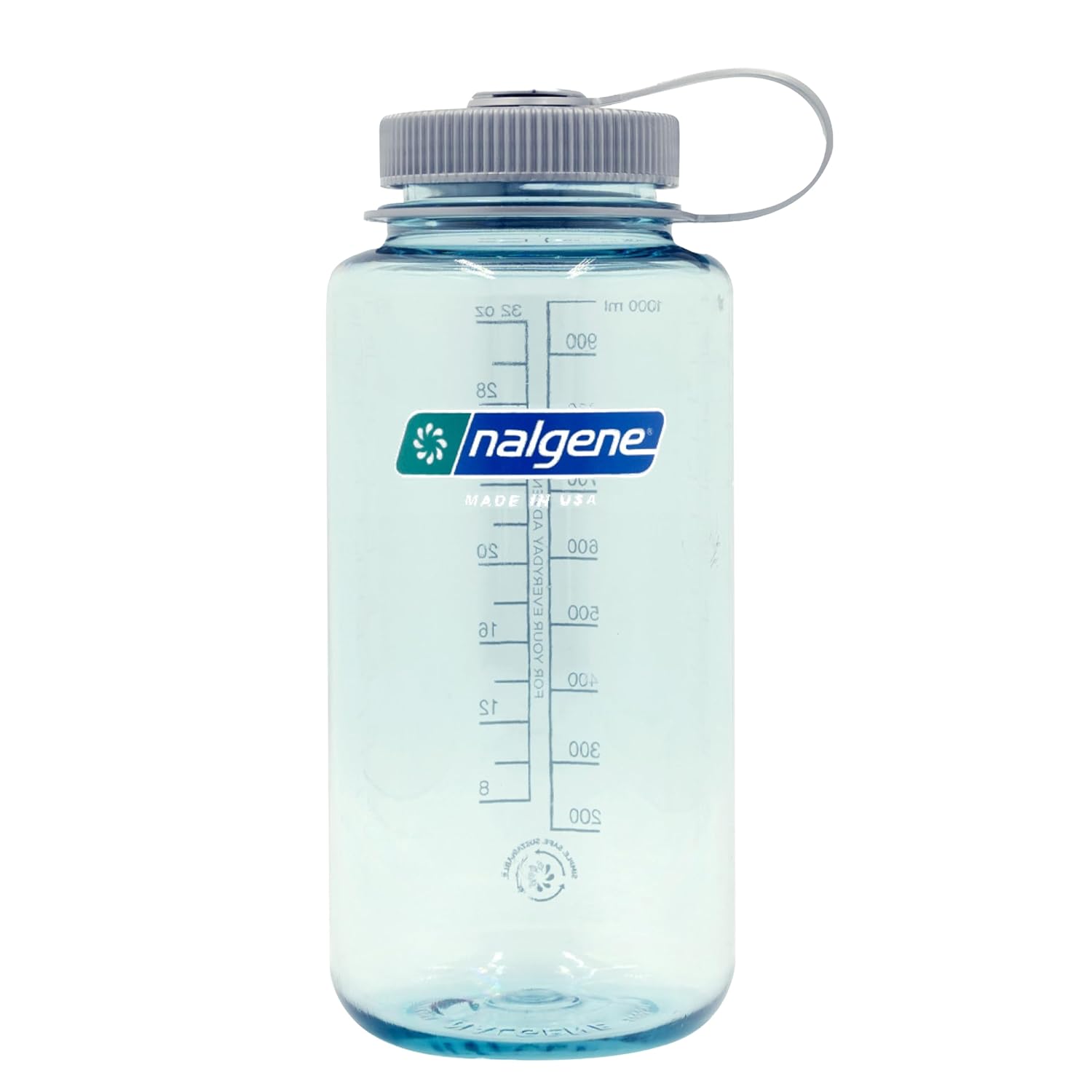 Nalgene WH Sustain su şişesi Seafoam 1 l, plastik