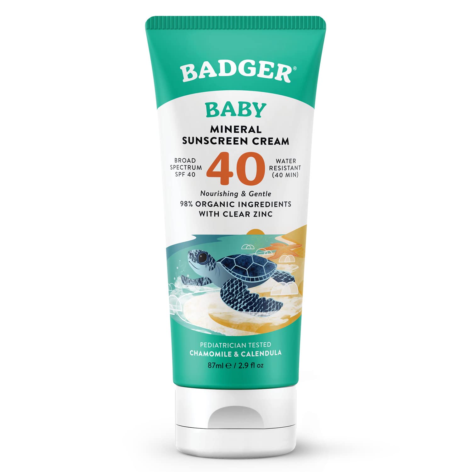 Badger Bebek Güneş Kremi SPF40 87 ml