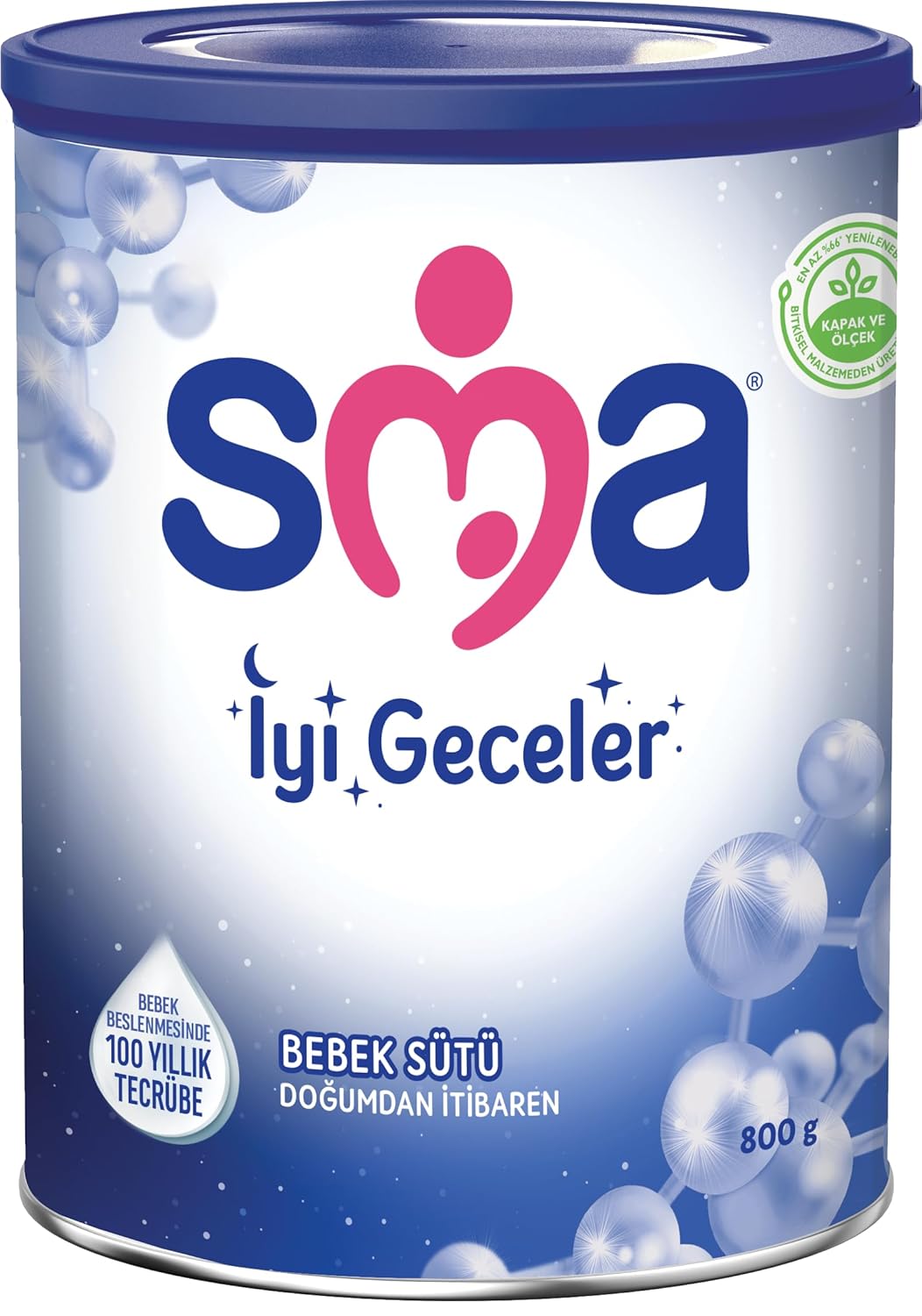 SMA İyi Geceler Bebek Sütü 0-12 Ay 800g