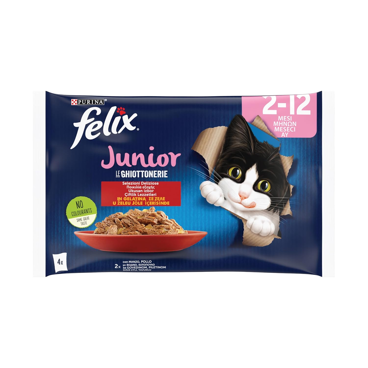 Felix Yavru Kedi Avantajlı Paket (12x4= 85gr)