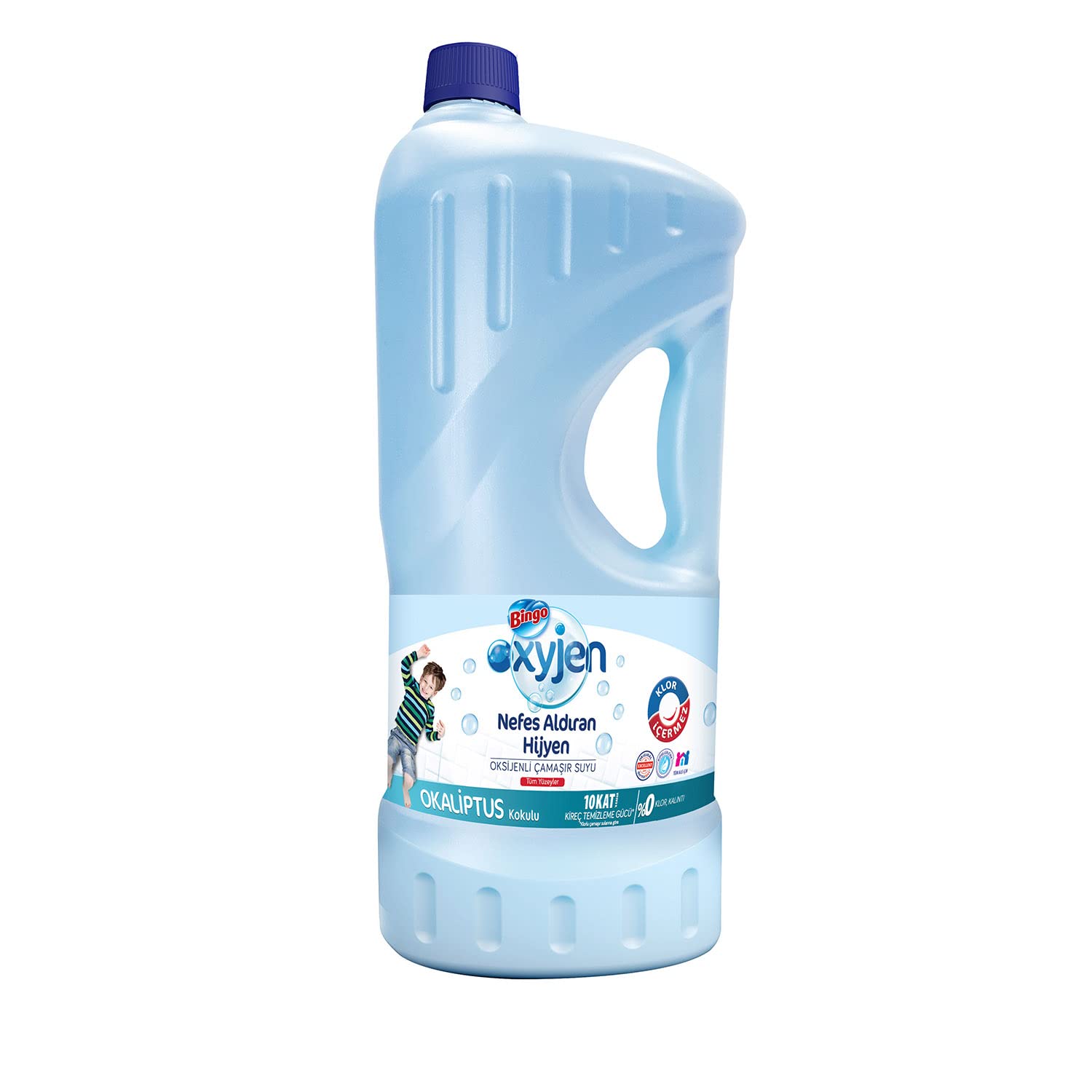 Bingo Oxyjen Okaliptus Kokulu Çamaşır Suyu (1 x 1852 mL)
