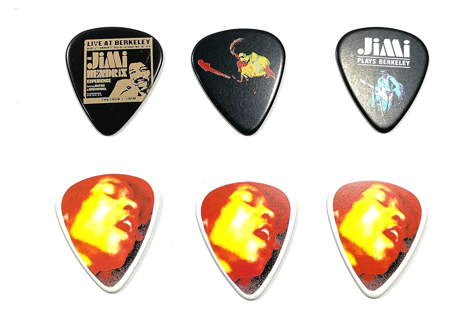 Jim Dunlop JHP03H Hendrix Electric Ladyland 6lı Pena