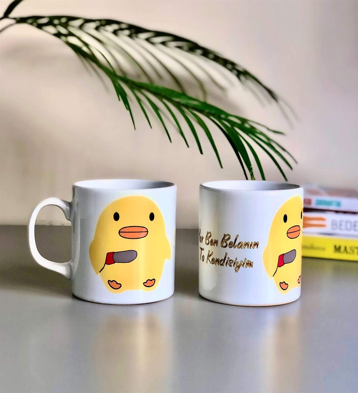 giftmoda Yar Ben Belanın Ta Kendisiyim Civciv Tasarımlı Kupa