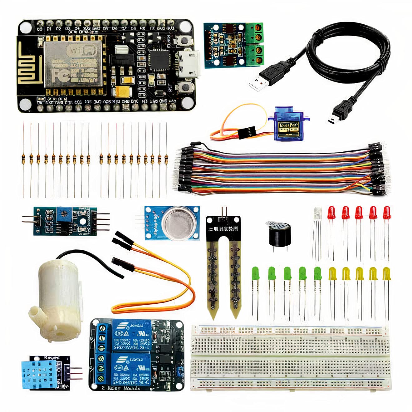robotistan NodeMCU IOT Proje Geliştirme Seti - Arduino IDE ile Programlanabilir (E-Kitap Hediyeli)