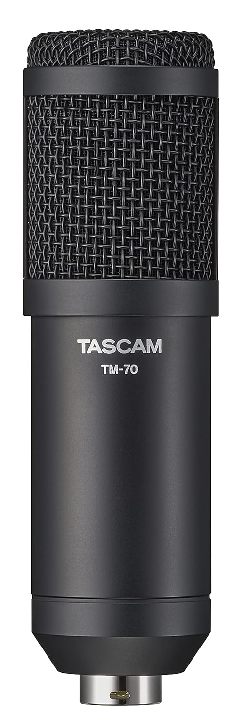 Tascam TM-70 Dinamik Yayın ve Podcast Mikrofonu