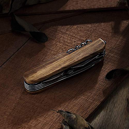 Valkyrie Ahşap Outdoor Kamp Cep Çakısı