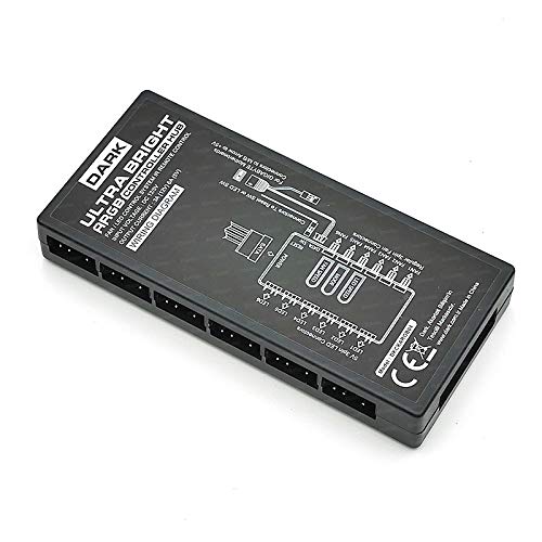 Dark ARGB Hub 6 Fan Takılabilir 3+3pin, Anakart Kontrollü, SATA Güç Bağlantı (DKCKHUBARGB)