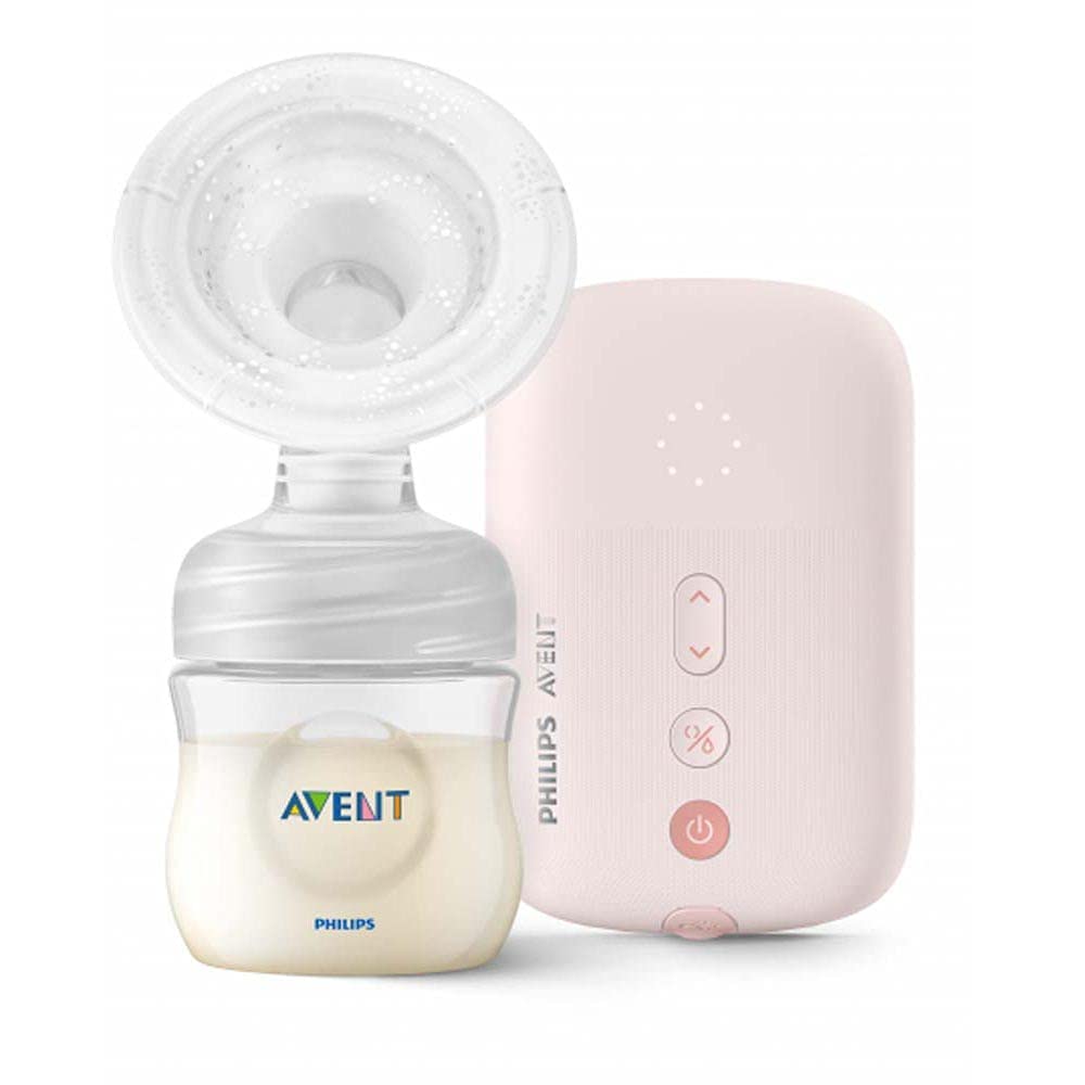 Philips Avent Tekli Elektrikli Göğüs Pompası, Sessiz Motor, Doğal Hareket Teknolojisi, 8+16 Seviye Ayarı, Silikon Başlık, Çok Renkli SCF395/11