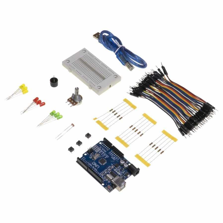 Arduino Uyumlu Mini Başlangıç Seti (Başlangıç Kitabı ile Birlikte)