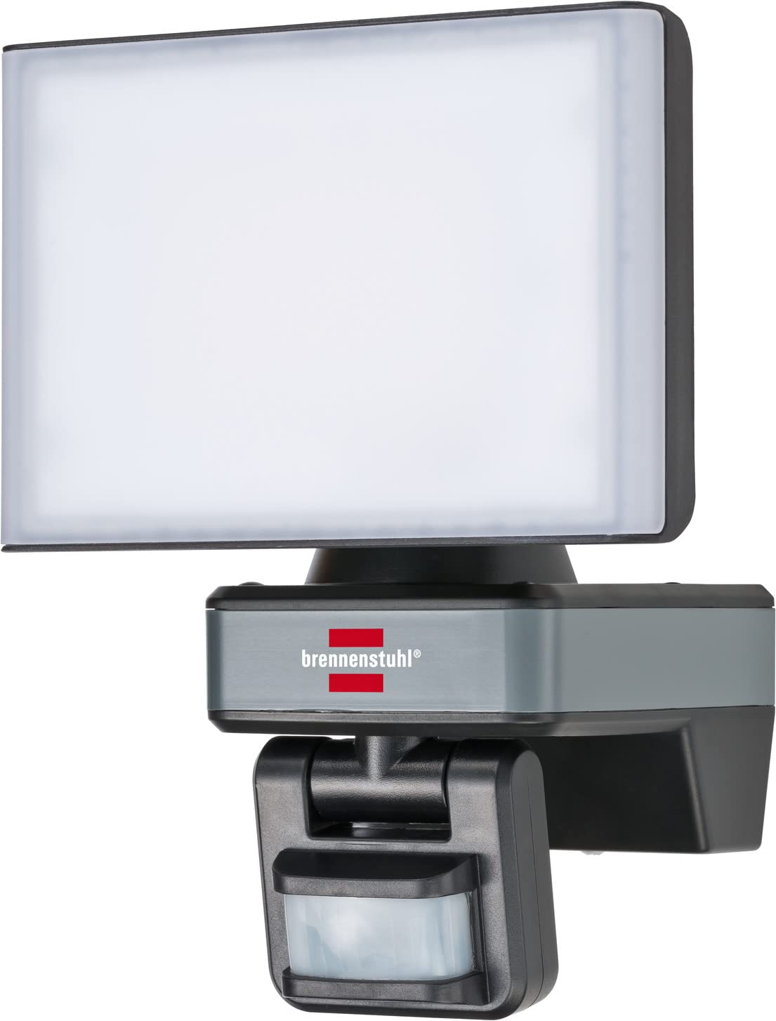 Brennenstuhl Wi-Fi Özellikli Hareket Sensörlü Dış Mekan LED Spot Işığı, 20W, Siyah/Beyaz